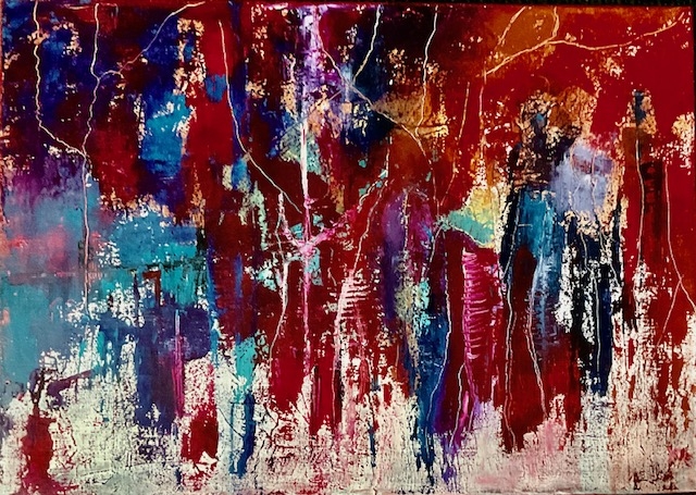 089 – Acryl op linnen – 70 x 50 cm