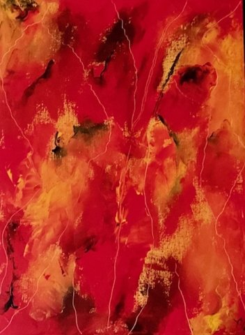 090 – Acryl op linnen 45 x 60 cm